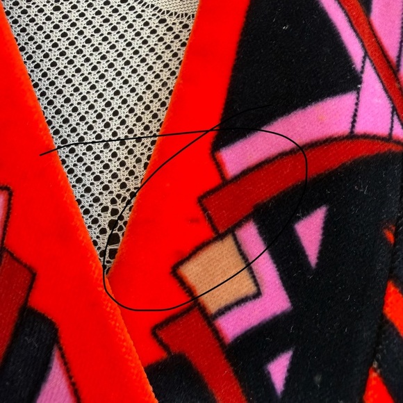 Vintage Velvet Paisley Floral Print Palazzo Jumpsuit - Picture 7 of 8